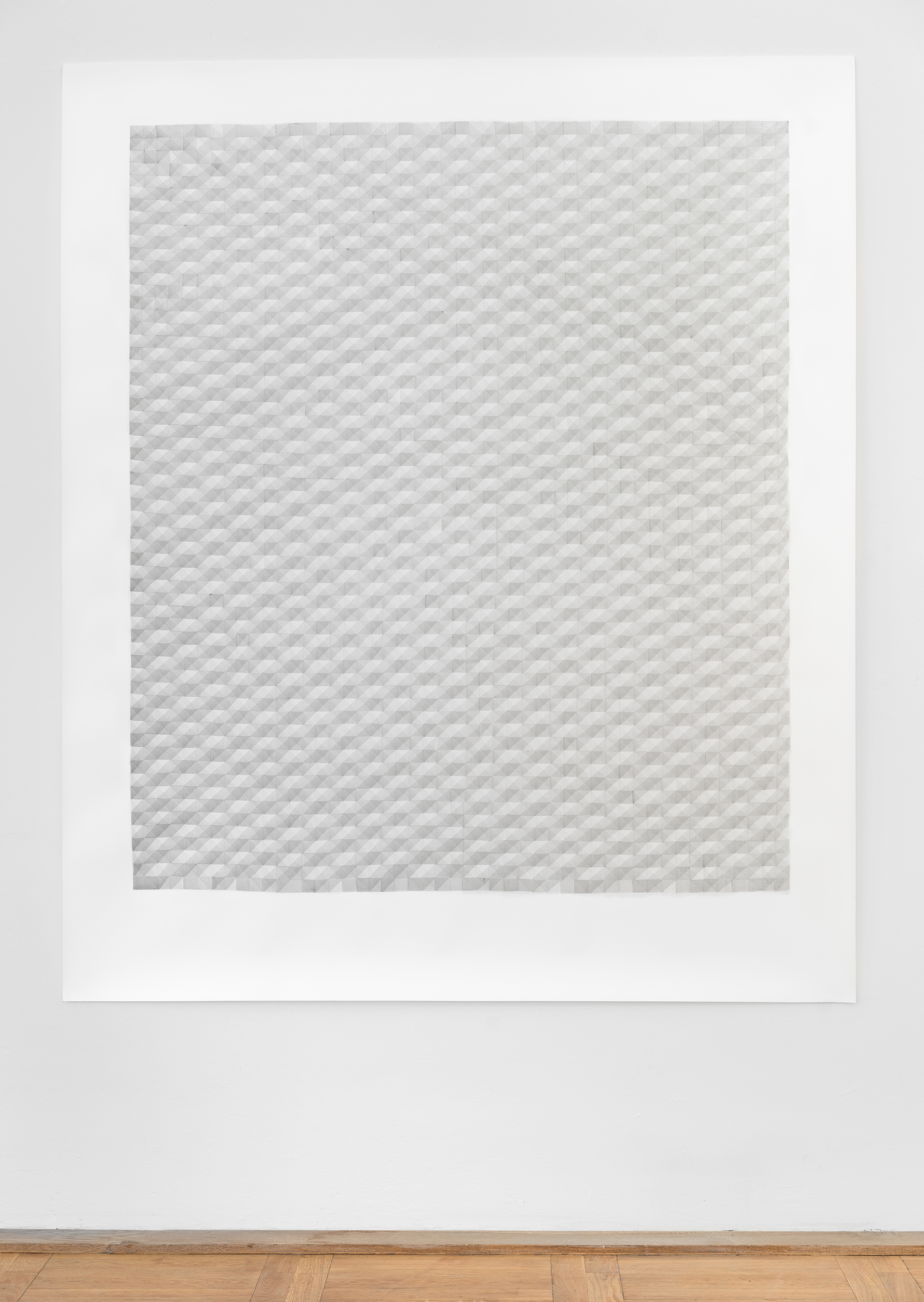 LUISE VON ROHDEN für L. (hvtt m/u 9/8), 2018, Tusche auf Papier, 140 × 120 cm, Foto: Thomas Bruns